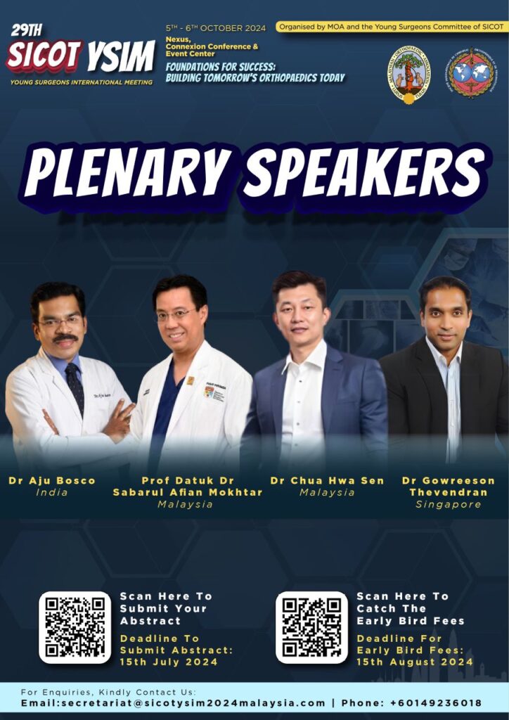 SICOT Young Surgeons Meeting Dr Gow SICOT Young Surgeons Meeting Dr Gow
