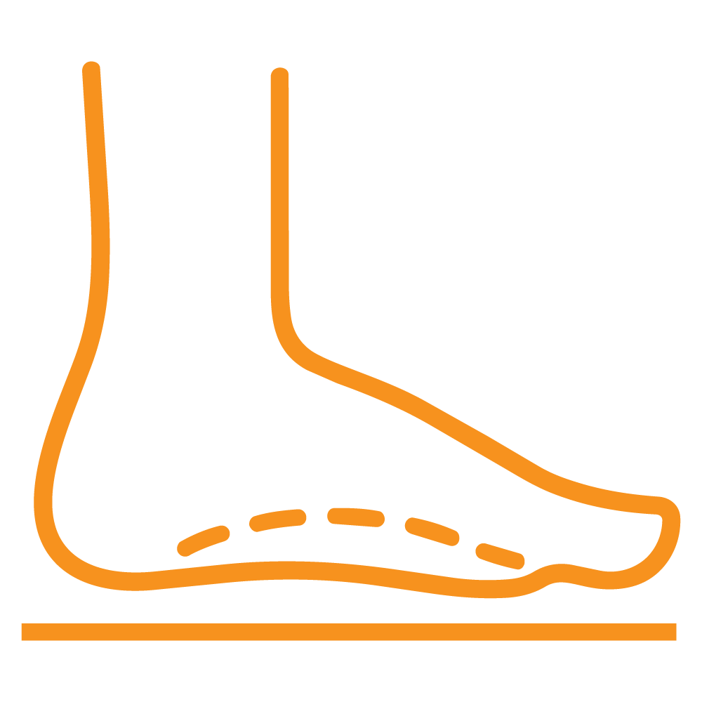 Icon Flat feet pain