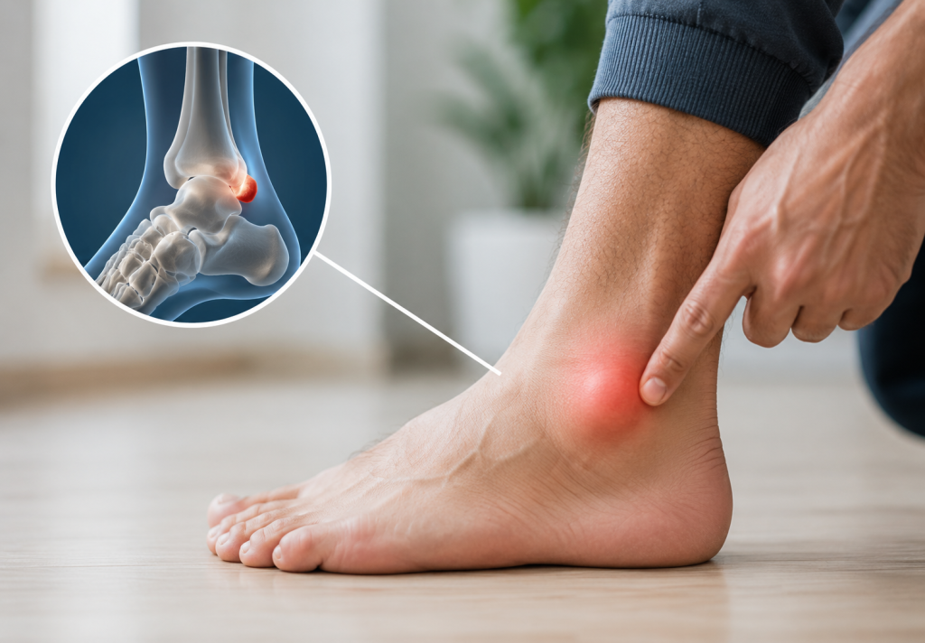 Ankle bone spur